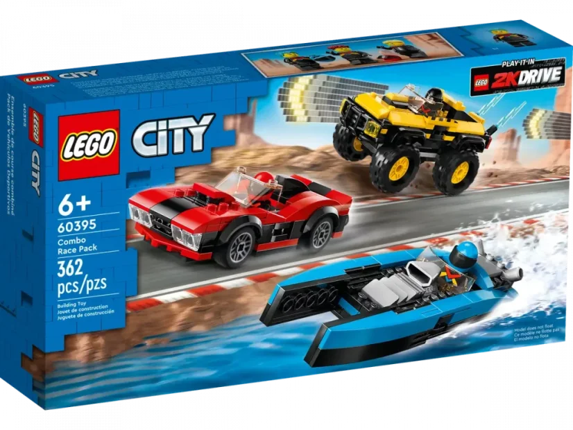 LEGO® City 60395 Sada pretekárskych všestranných vozidiel