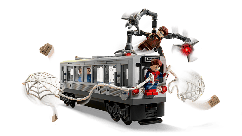 LEGO® Marvel 76321 Spider-Man vs. Doc Ock Subway Train Scene