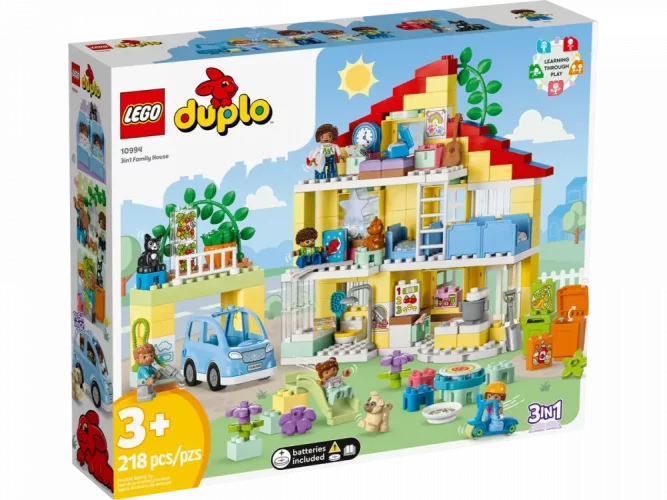 LEGO® DUPLO 10994 Rodinný dom 3 v 1