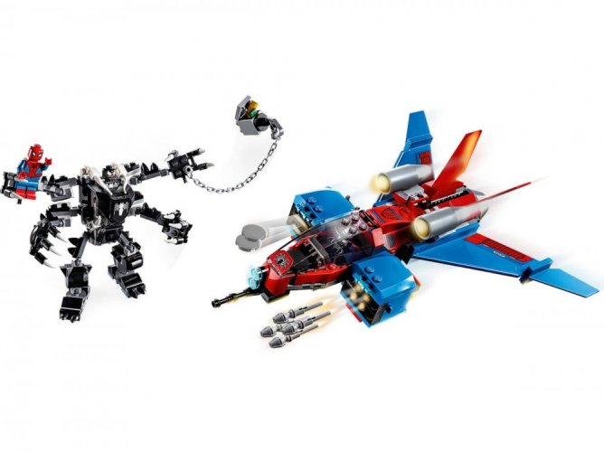 LEGO® Super Heroes 76150 Spiderjet vs. Venomův robot