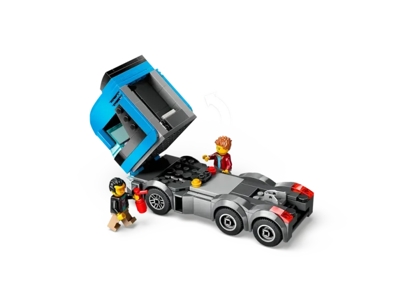 LEGO® City 60408 Kamión na prepravu áut so športiakmi