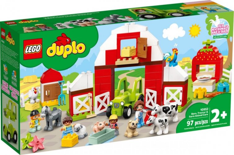 LEGO® Duplo 10952 Stodola, traktor a zvířátka z farmy