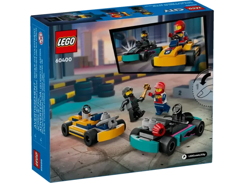 LEGO® City 60400 Motokáry a pretekári