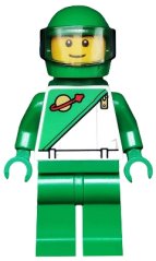 cty0582 Statue - City Square Lego Store, Futuron Green (Space)
