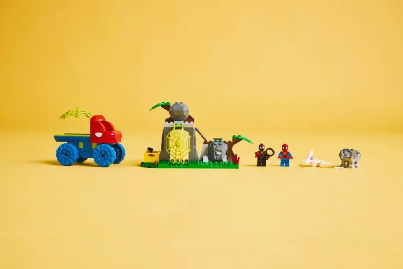 LEGO® Marvel 11199 Spideyho tím a záchrana dinosaurov s truckom