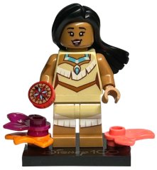 coldis100-12 Pocahontas, Disney 100 (Complete Set with Stand and Accessories)