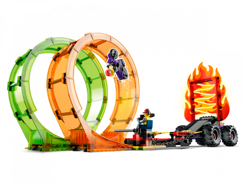 LEGO® City 60339 Kaskadérská dvojitá smyčka