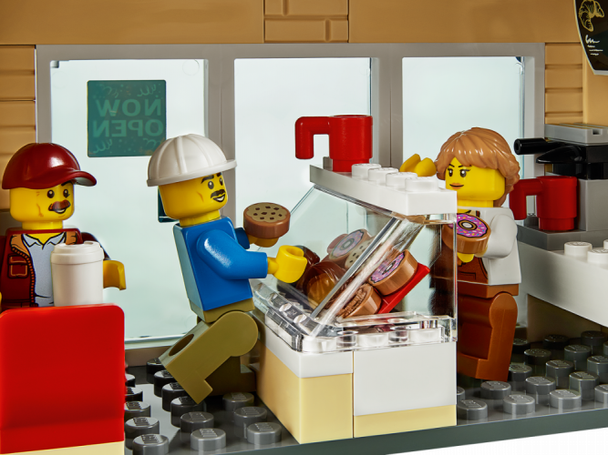 LEGO® City 60233 Otevření obchodu s koblihami