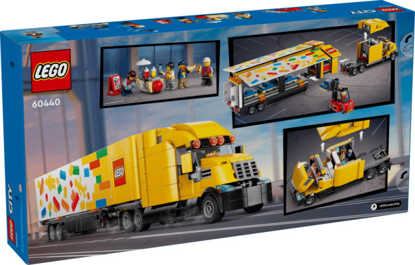 LEGO® City 60440 Yellow Delivery Truck