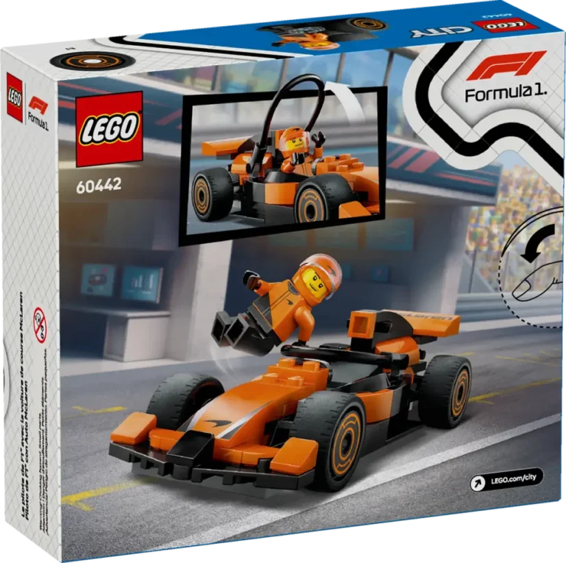 LEGO® City 60442 Jazdec F1® s pretekárskym autom McLaren