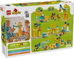 LEGO® DUPLO® 10476 Plac budowy z pojazdami 3 w 1