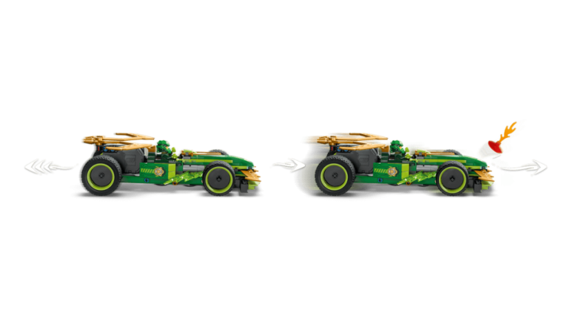 LEGO® NINJAGO® 71828 Lloydovo závodní auto s natahovacím motorem
