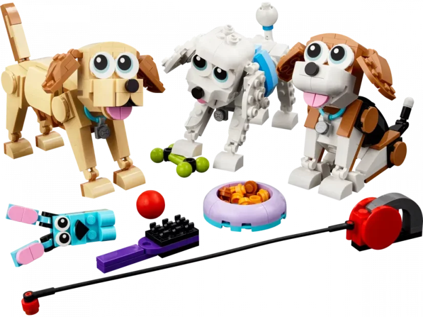 LEGO® Creator 31137 Roztomilí pejsci