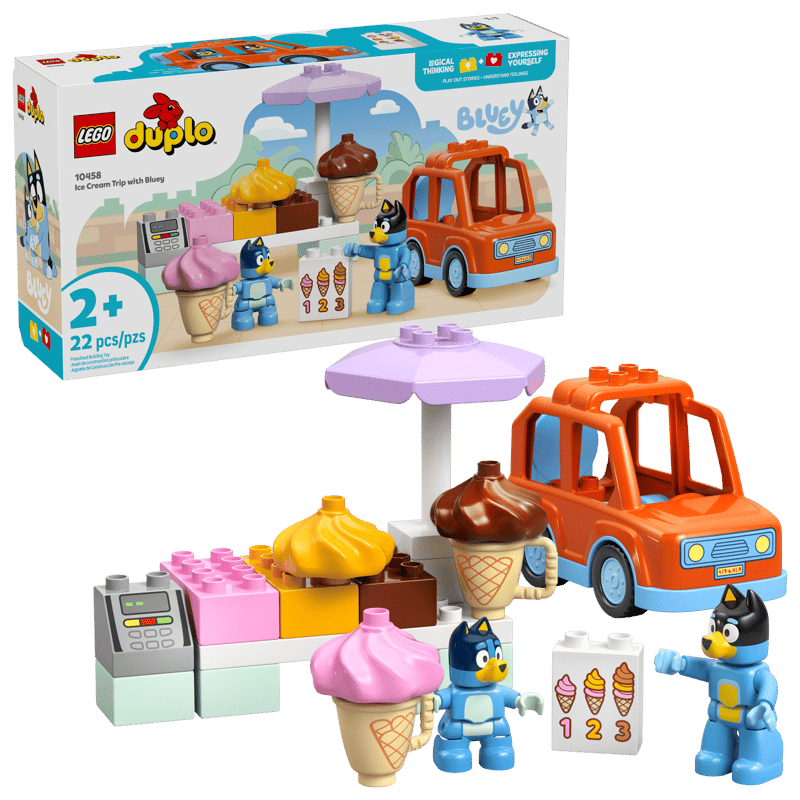 LEGO® DUPLO® 10458 Bluey a výlet na zmrzlinu