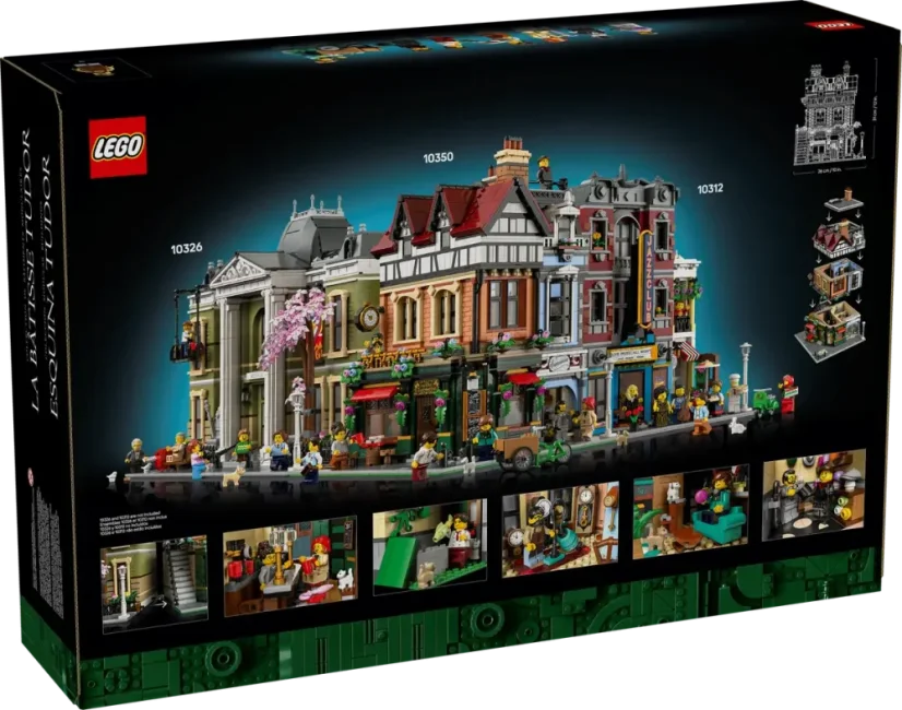 LEGO® Icons 10350 Dům na rohu v tudorovském stylu