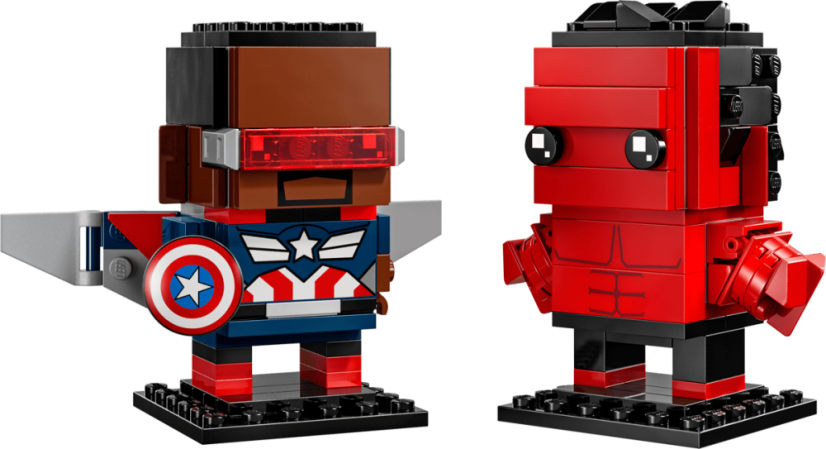 LEGO® BrickHeadz 40668 Kapitán Amerika a Červený Hulk