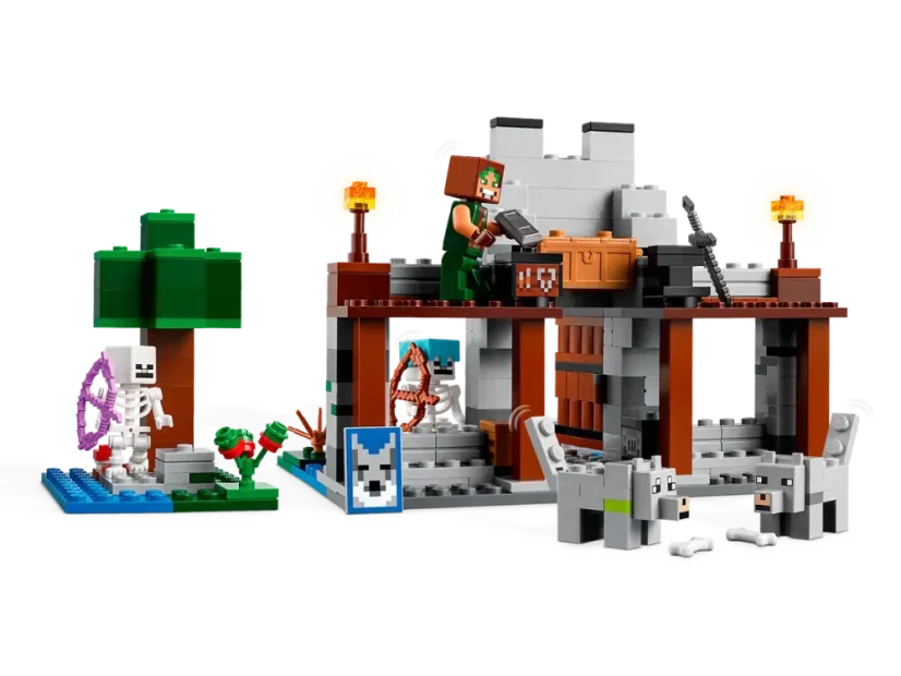 LEGO® Minecraft 21261 Vlčia pevnosť