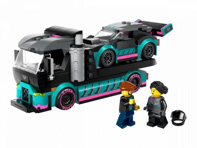 LEGO® City 60406 Samochód wyścigowy i laweta