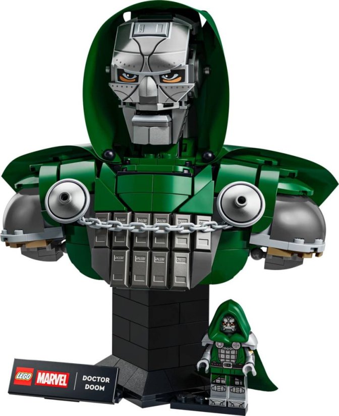 LEGO® Marvel 76345 Popiersie Doktora Dooma