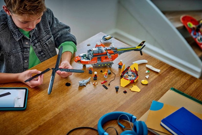 LEGO® City 60503 Helikoptéra pobrežnej hliadky