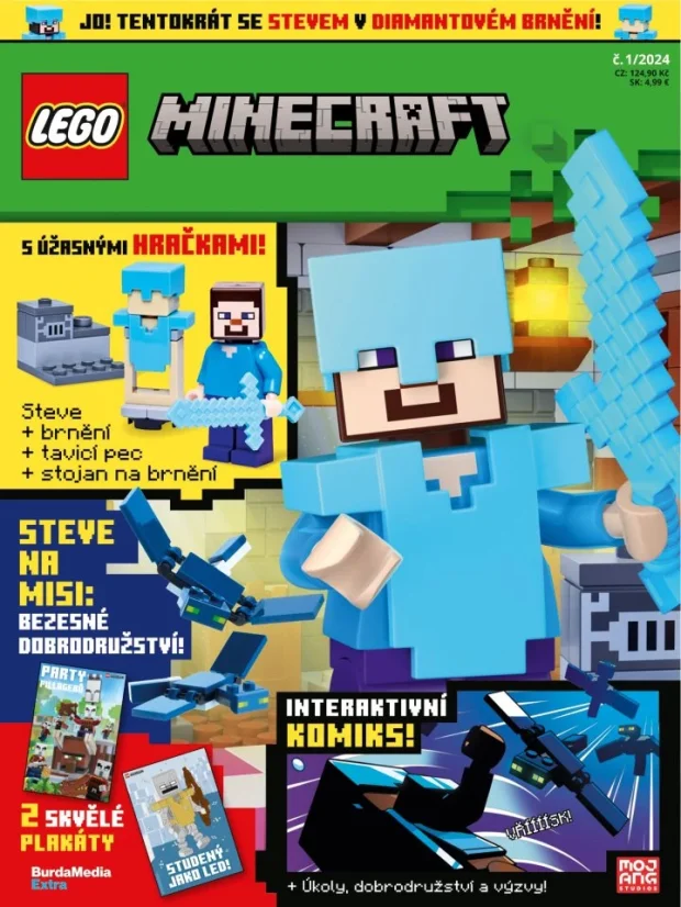 Časopis LEGO® Minecraft 1/2024