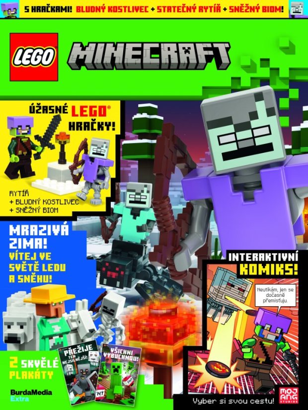 Časopis LEGO® Minecraft 1/2026 CZ verzia