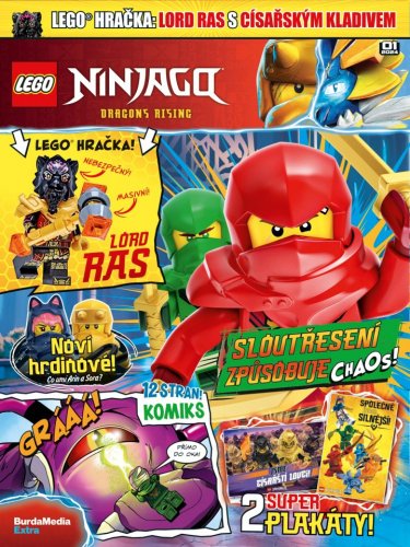 Časopis LEGO® Ninjago 1/2024 CZ verzia