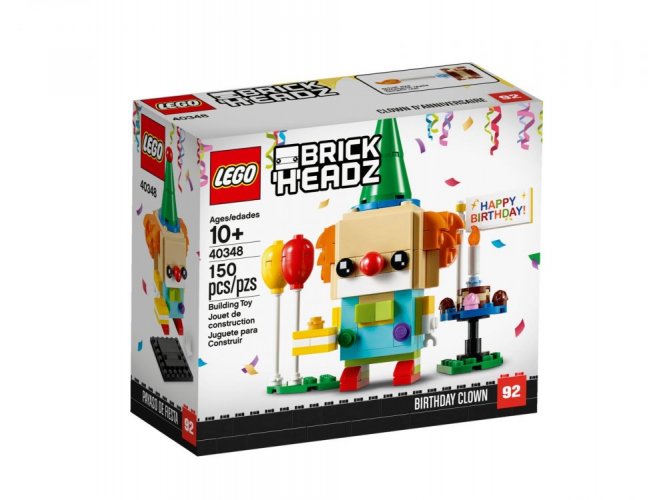 LEGO® BrickHeadz 40348 Narodeninový klaun