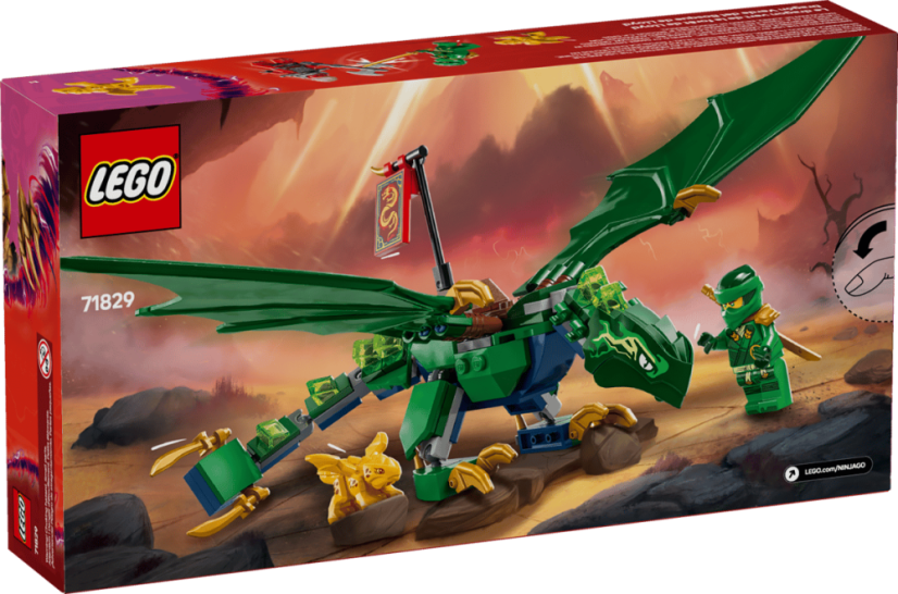 LEGO® NINJAGO® 71829 Lloyd's Green Forest Dragon