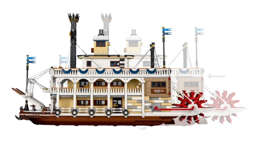 LEGO® Ideas 21356 Říční parník
