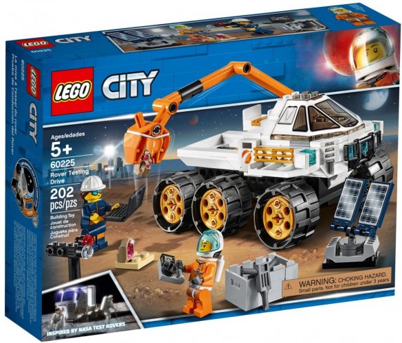 LEGO® City 60225 Testovací jízda kosmického vozítka