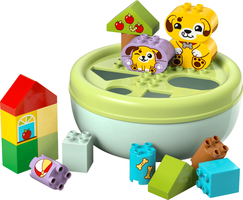 LEGO® DUPLO® 10441 Třídění tvarů Domeček pro štěňátka