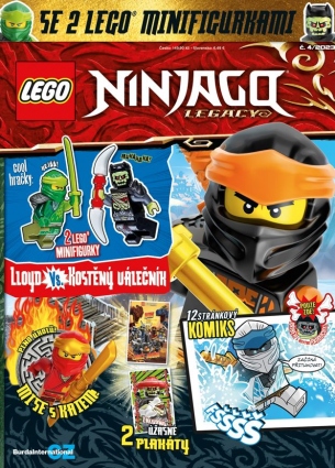 Časopis LEGO® Ninjago Legacy 4/2023 CZ verzia