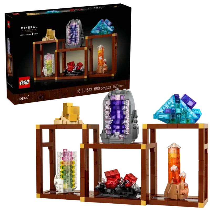 LEGO® Ideas 21362 Sbírka minerálů