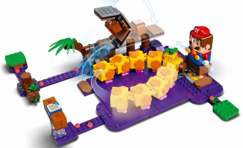 LEGO® Super Mario 71383 Wiggler a jedovatá bažina rozšiřující set