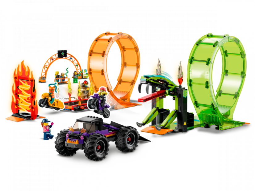 LEGO® City 60339 Kaskadérská dvojitá smyčka