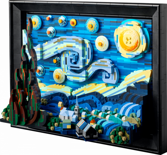 LEGO® Ideas 21333 Vincent van Gogh – Hvězdná noc