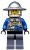 cas520 Castle - King's Knight Breastplate with Crown and Chain Belt, Helmet with Broad Brim, Cheek Lines