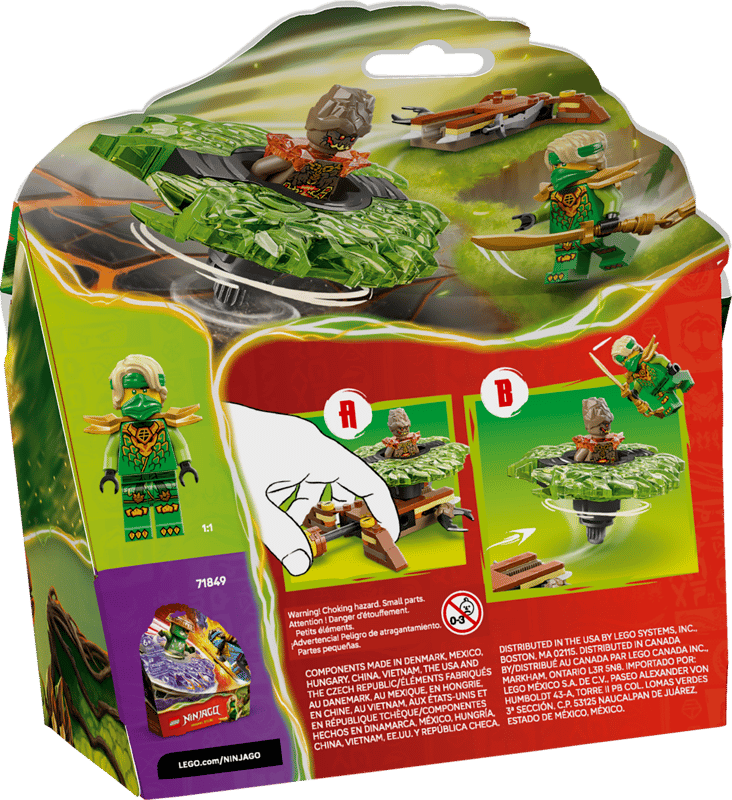LEGO® NINJAGO® 71850 Lloyd vs. spinner pozemské příšery