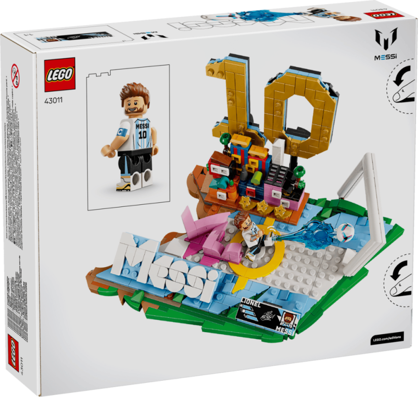 LEGO® Editions 43011 Lionel Messi – Hviezdne momenty futbalu
