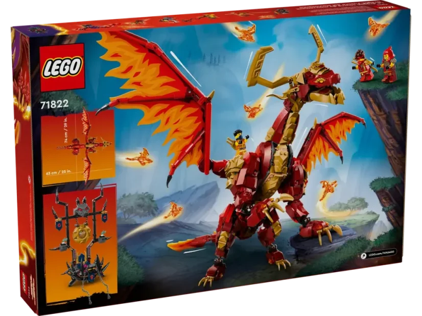 LEGO® NINJAGO 71822 Zdrojový drak pohybu