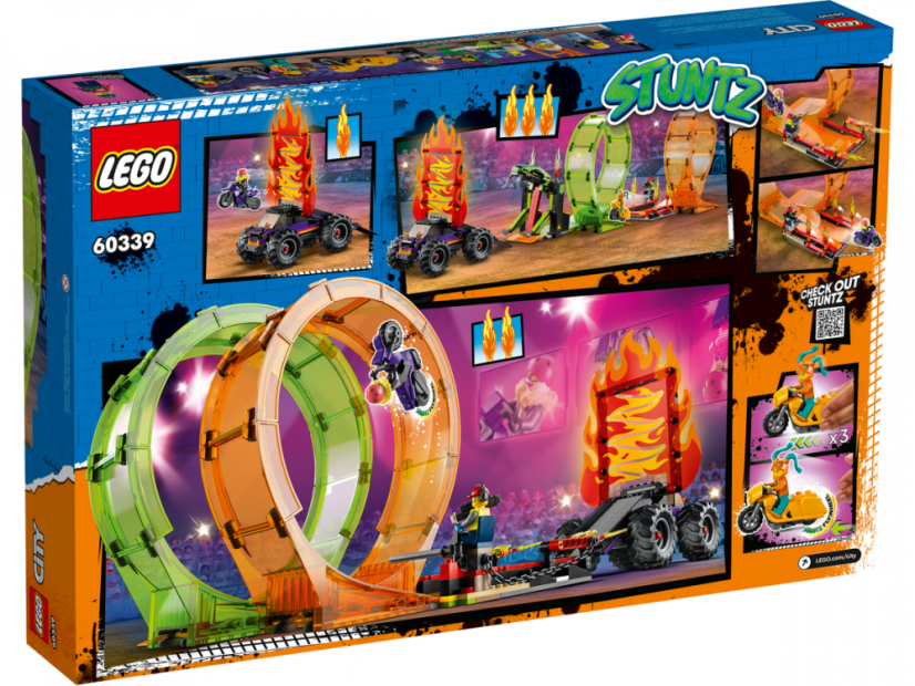 LEGO® City 60339 Kaskadérská dvojitá smyčka