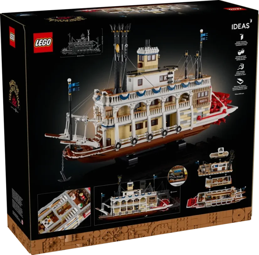 LEGO® Ideas 21356 Riečny parník