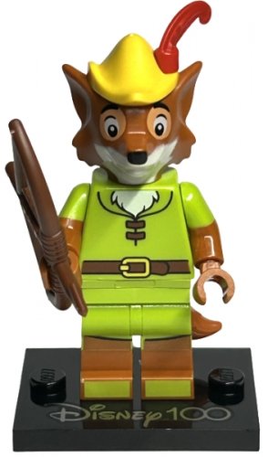coldis100-14 Robin Hood, Disney 100 (Complete Set with Stand and Accessories)