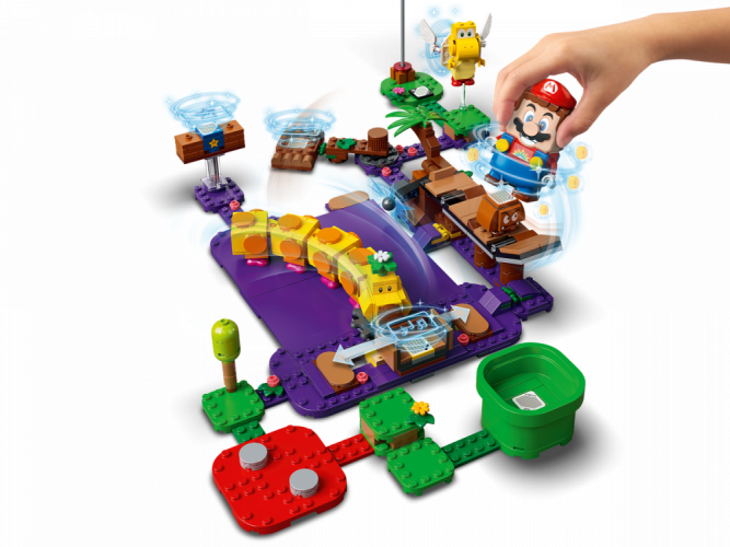 LEGO® Super Mario 71383 Wiggler a jedovatá bažina rozšiřující set