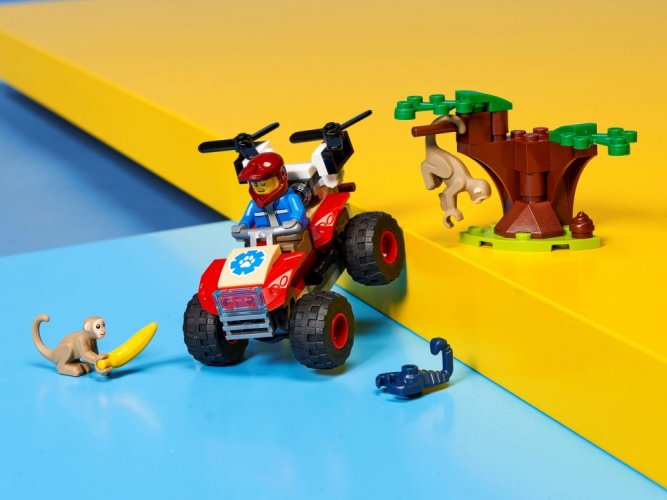 LEGO® CITY 60300 Záchranářskáčtyřkolka do divočiny