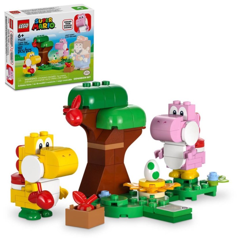 LEGO® Super Mario 71428 Niezwykły las Yoshiego — zestaw rozszerzający
