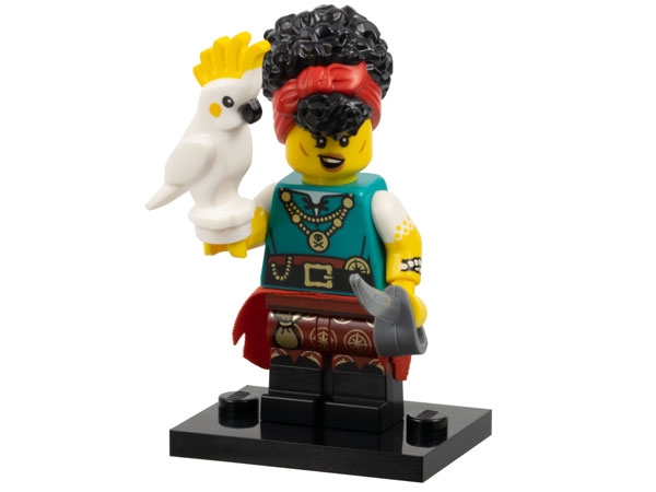 col27-10 Pirate Quartermaster, Series 27 (Complete Set with Stand and Accessories)