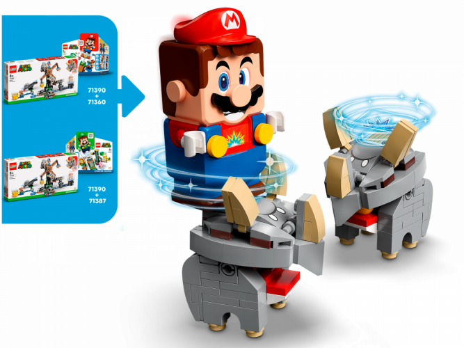 LEGO® Super Mario 71390 Boj s Reznorem