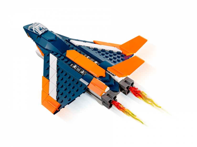 LEGO® Creator 31126 Nadzvukový tryskáč